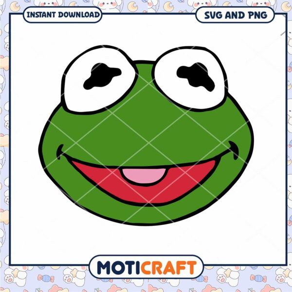 Kermit the Frog PNG download, perfect for crafting projects