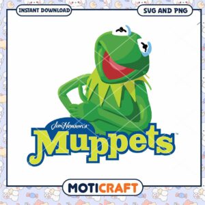 Kermit the Frog Muppets SVG PNG Download