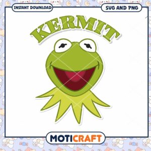 Kermit Frog SVG PNG Download