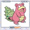 Kawaii Slowpoke & Shellder SVG PNG
