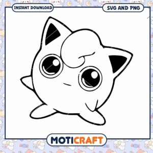 Jigglypuff SVG Cut File