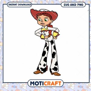 Jessie SVG PNG Toy Story Cowgirl