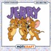 Jerry Cartoon Mouse Fun, Instant Download SVG and PNG File