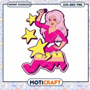 Jem SVG PNG Instant Download