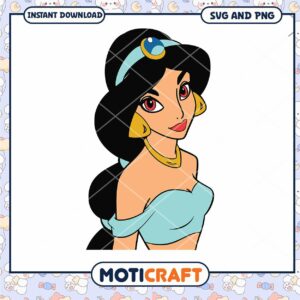 Jasmine Cartoon Character Illustration