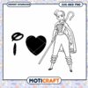 I love SVG coloring page for kids, fun outline design to print