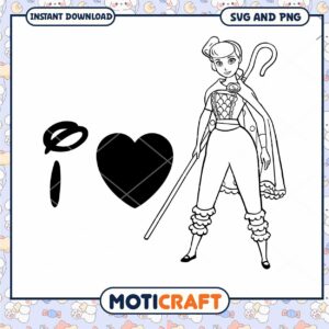 I love SVG coloring page for kids