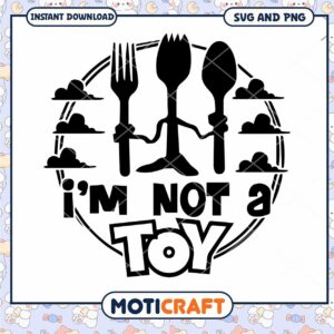 I'm Not a Toy Kitchen Art Design