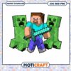 Minecraft Creeper and Character PNG Download, Instant art for fans 2 Minecraft Creeper and Character PNG Download, Instant art for fans