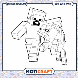 Minecraft Coloring Page for Kids Minecraft Coloring Page for Kids