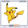 Pikachu Cartoon Character Image, Perfect for Crafts and Designs