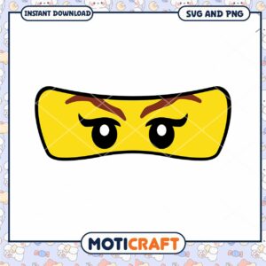 Lego Ninja Eyes SVG Cut File
