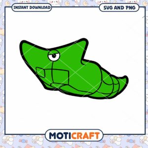 Green Pokemon Caterpie SVG PNG