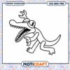 Funny Alligator Illustration, perfect for kids coloring pages
