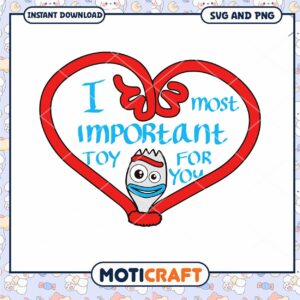 Forky Valentines SVG