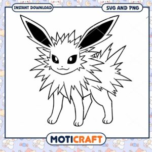 Eevee Evolution Coloring Page