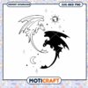 Dragon silhouette PNG design, perfect for creative projects