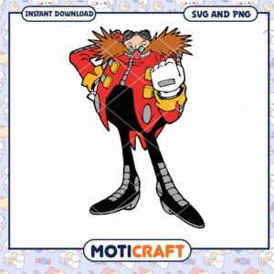 Dr Eggman SVG PNG Instant Download