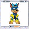 Download colorful puppy character in superhero costume, perfect for kids crafts and decorations