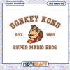 Donkey Kong Super Mario Bros design, instant download SVG PNG