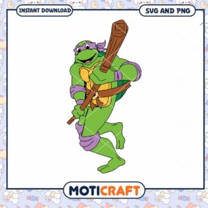 Donatello SVG PNG Instant Download