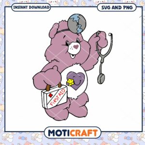 Doctor Tenderheart Bear SVG PNG