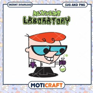 Dexter's Lab SVG PNG Cut File