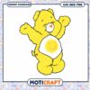 Cute Yellow Bear Clipart for Instant Download, Fun SVG and PNG Design