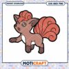 Cute Vulpix Character Design, Perfect for SVG and PNG Downloads
