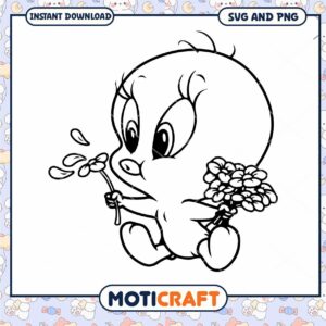 Cute Tweety Bird Illustration