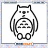 Cute Totoro SVG PNG Instant Download