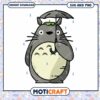 Cute Totoro with Umbrella SVG and PNG download, perfect for crafts