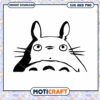 Cute Totoro PNG design for crafting projects, perfect for prints