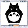 Cute Totoro Silhouette Design, Perfect for Arts and Crafts