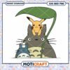 Cute Totoro Pikachu Character Design, perfect for craft projects