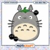 Cute Totoro Character Illustration, available as SVG and PNG files