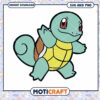 Cute Squirtle SVG, PNG Instant Download