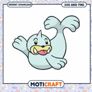Cute Seal Pokemon SVG PNG Download