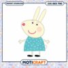 Cute rabbit character illustration for kids, perfect for crafts and designs 1 Cute rabbit character illustration for kids, perfect for crafts and designs