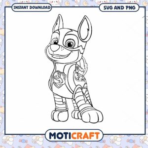 Cute puppy coloring page download, perfect for kids activities
