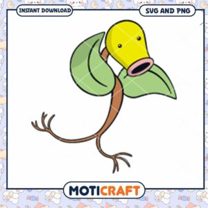 Cute Plant Pokemon SVG PNG