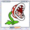 Cute Piranha Plant SVG and PNG Download, Perfect for Crafts and Decor 1 Cute Piranha Plant SVG and PNG Download, Perfect for Crafts and Decor