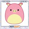 Cute Pink Pig SVG and PNG Design, Perfect for Crafts and Projects