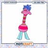 Cute Pink Monster Character, perfect for crafts and projects 2 Cute Pink Monster Character, perfect for crafts and projects