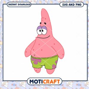 Cute Pink Character Illustration, available as SVG and PNG files
