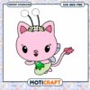 Cute Pink Cat Character Design, Download SVG and PNG Files 2 Cute Pink Cat Character Design, Download SVG and PNG Files