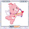 Cute Pink Bear Character, Downloadable SVG and PNG File 2 Cute Pink Bear Character, Downloadable SVG and PNG File