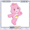 Cute pink bear character illustration,available for instant download 1 Cute pink bear character illustration,available for instant download