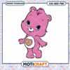 Cute pink bear character design for crafts, instant download SVG PNG 2 Cute pink bear character design for crafts, instant download SVG PNG