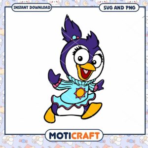 Cute penguin cartoon design, perfect for crafting projects and more